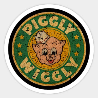 Store piggly wiggly vINTAGE Sticker